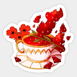 Aries Tea Sticker